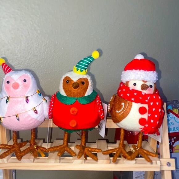 Featherly Birds Wondershop set of 3 - Picture 1 of 3